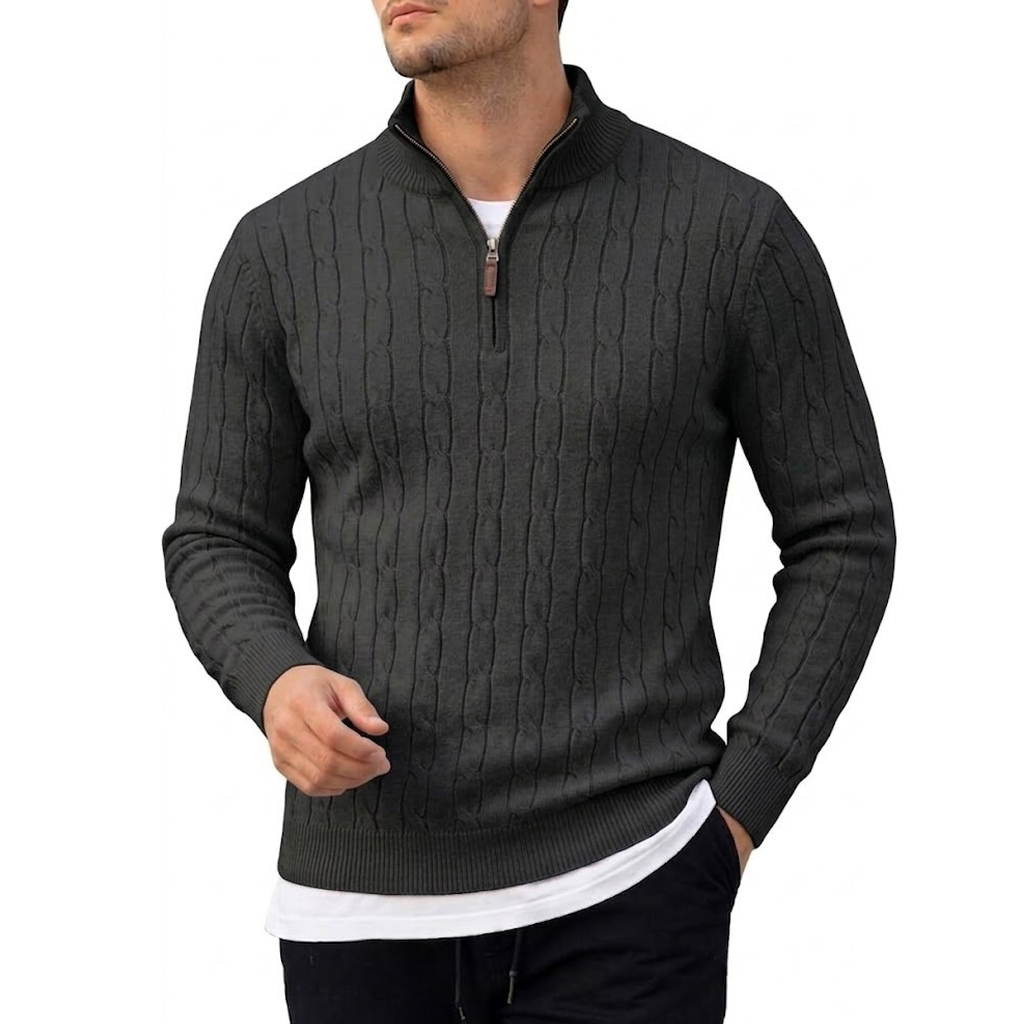 Men's Long Sleeve Half Zip Pol - đánh giá và giá Thermal Long John