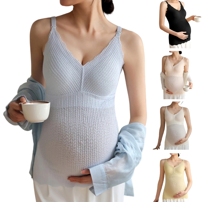 Y4UD Nursing Camisole with Rib - đánh giá và giá Tank Top Ribbed