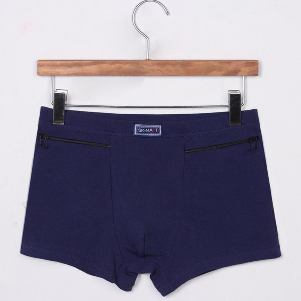 Men's Pockets Underwear Anti-t - đánh giá và giá Boxer Brief Pack Cotton