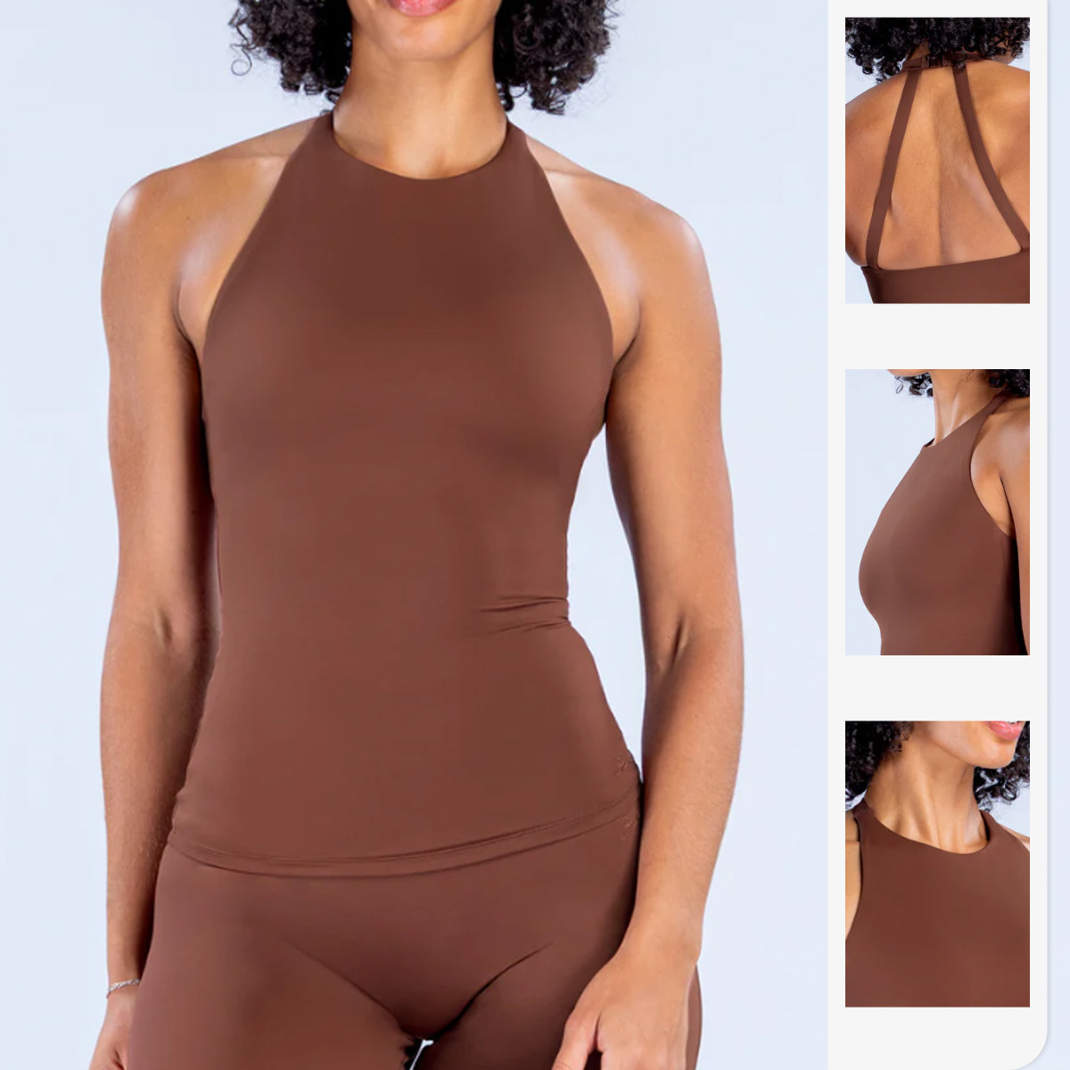 Women Halter Tank Top Built In - đánh giá và giá Suspender Tank Top